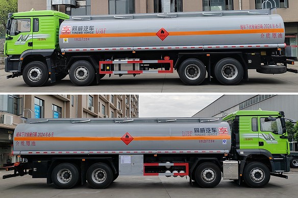 陜汽德龍M3000S前四后八原油運(yùn)輸車_23.5方油田原油運(yùn)輸車 陜汽德龍M3000S前四后八原油運(yùn)輸車_23.5方油田原油運(yùn)輸車